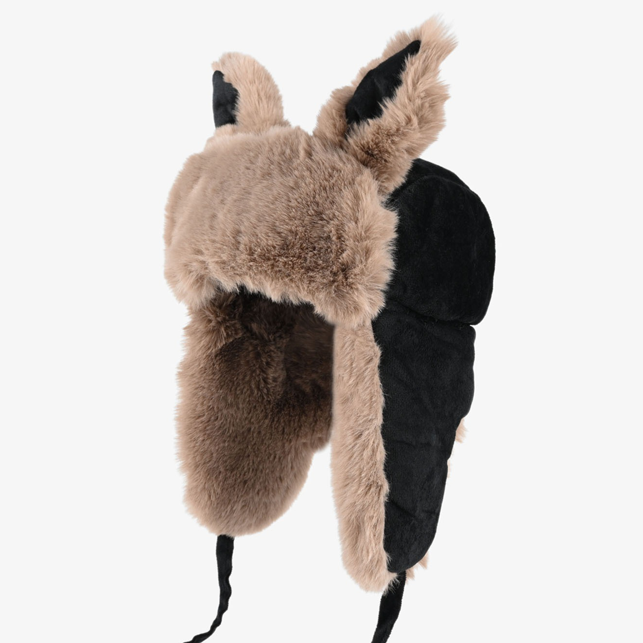 Trapper Hat Ear Flap - Khaki Cute Bunny Ear Trapper Bomber