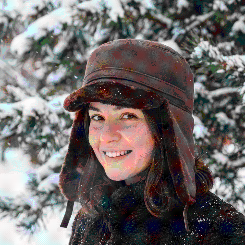 Trapper Hat Ear Flap - Windproof Mens Cap Thickened Winter Trapper