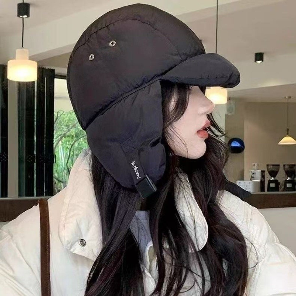 Solid Color Padded Bomber Hats - огляд і ціна Trapper Hat Ear Flap