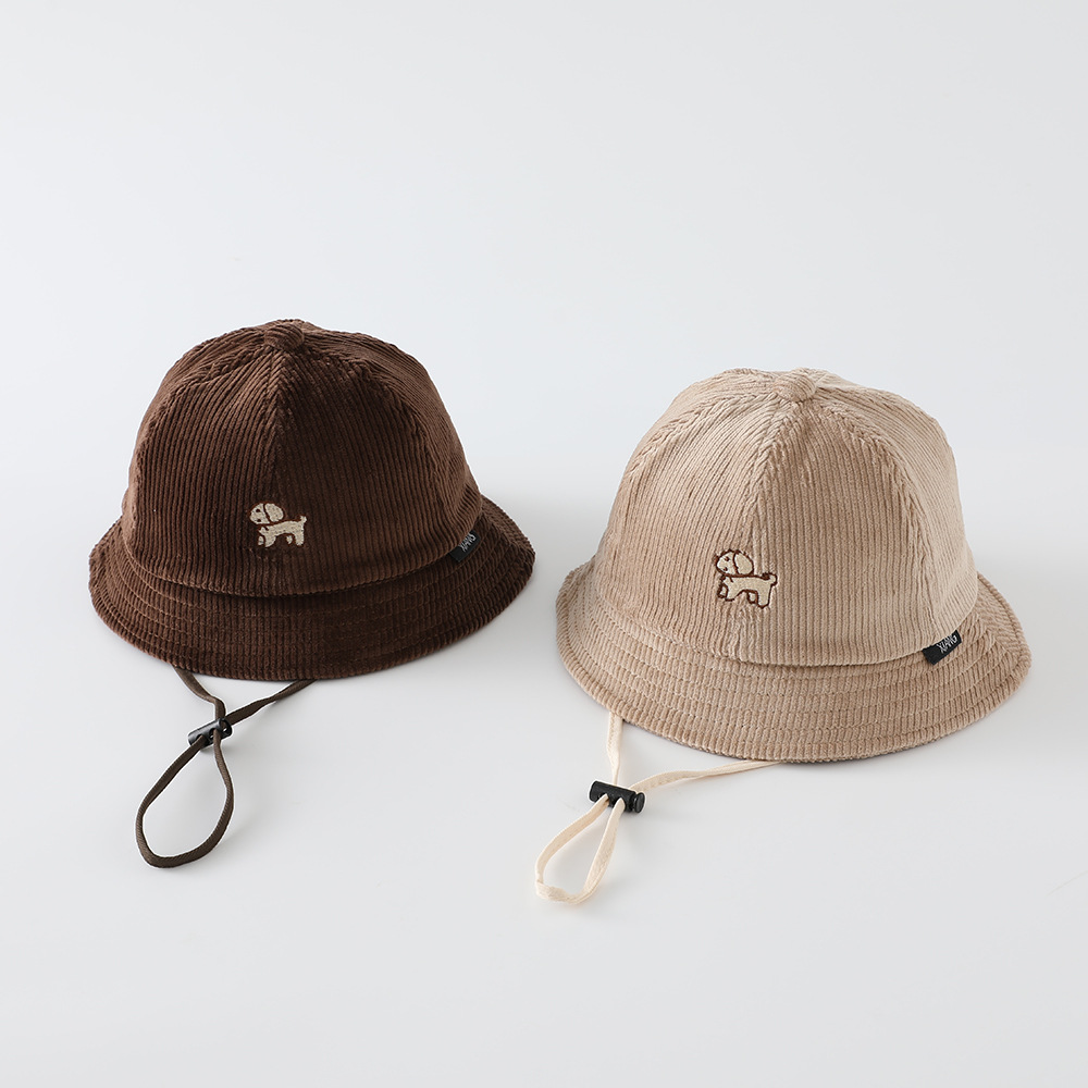 Kids Corduroy Outdoor Leisure  - огляд і ціна Bucket Hat Cotton
