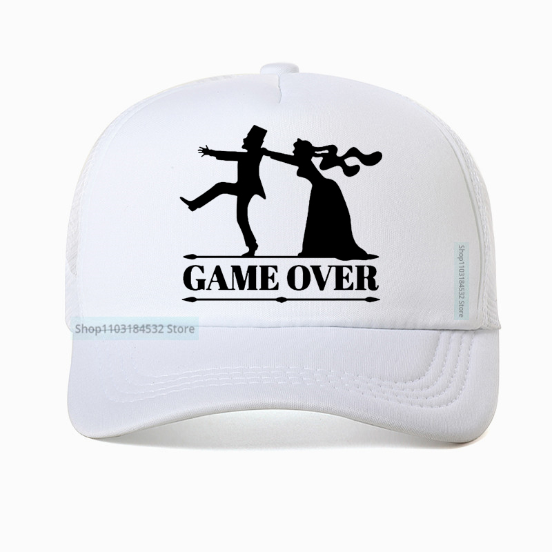 Game Over Bride Groom Bachelor - огляд і ціна Trucker Cap Mesh