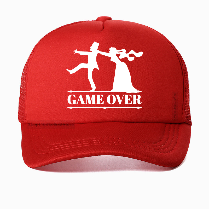 Game Over Bride Groom Bachelor - огляд і ціна Trucker Cap Mesh
