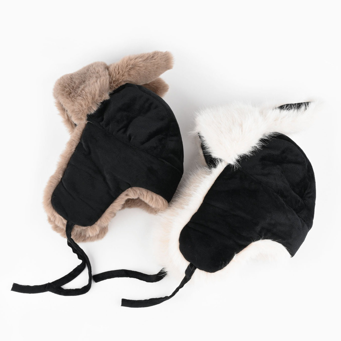 Khaki Cute Bunny Ear Trapper B - огляд і ціна Trapper Hat Ear Flap