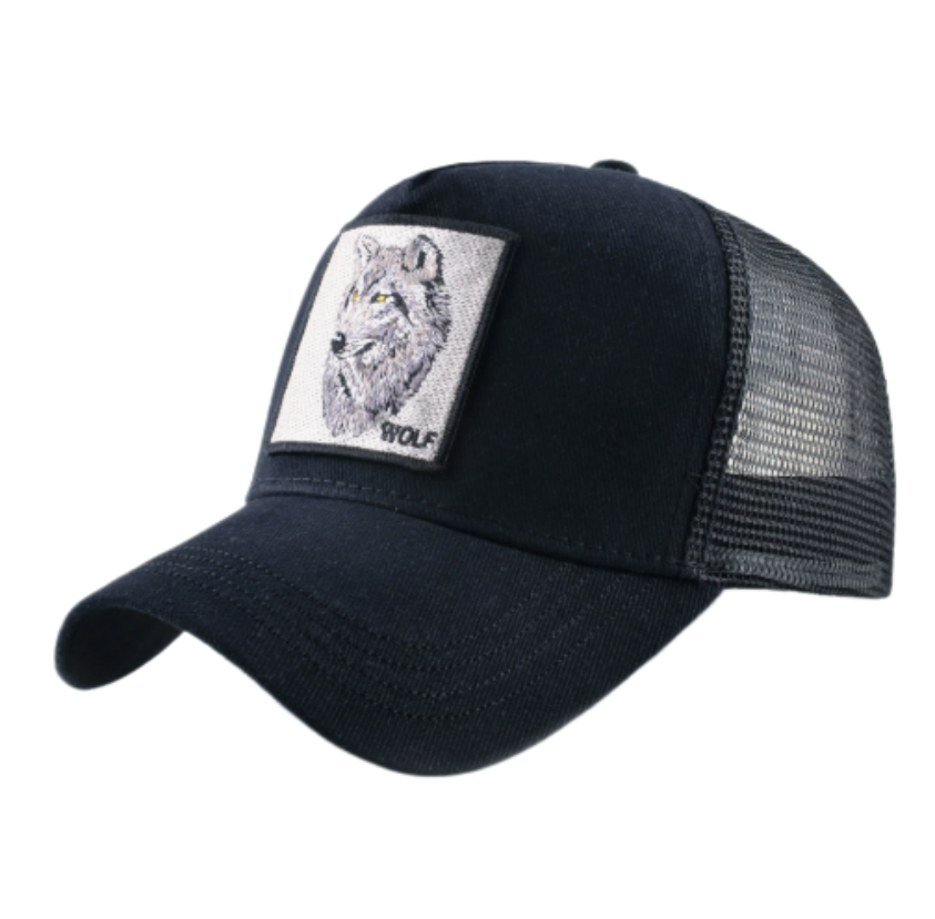 Wolf Patch Embroidery Mesh Bas - огляд і ціна Trucker Cap Mesh