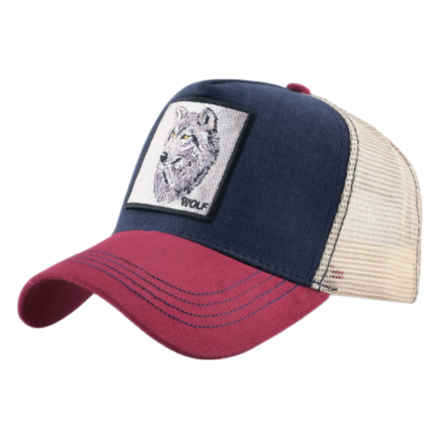 Wolf Patch Embroidery Mesh Bas - огляд і ціна Trucker Cap Mesh