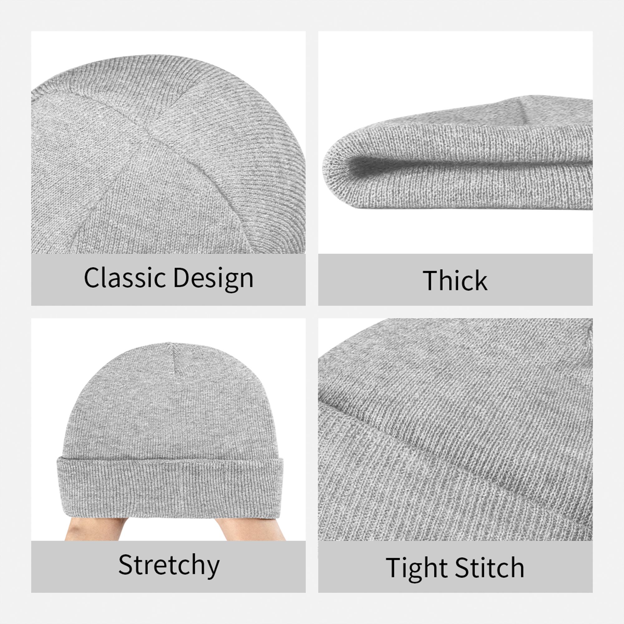 Chiikawaes Usagi Weightlifting - огляд і ціна Beanie Cuffed Knit