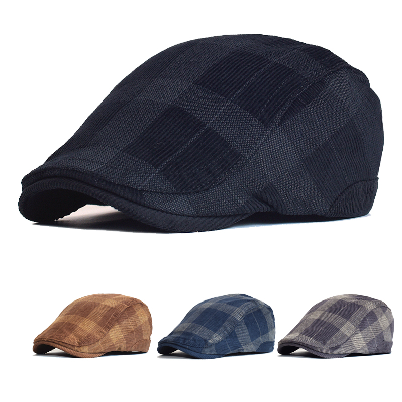 Winter Vintage Plaid Thick Ber - огляд і ціна Dad Hat Cotton