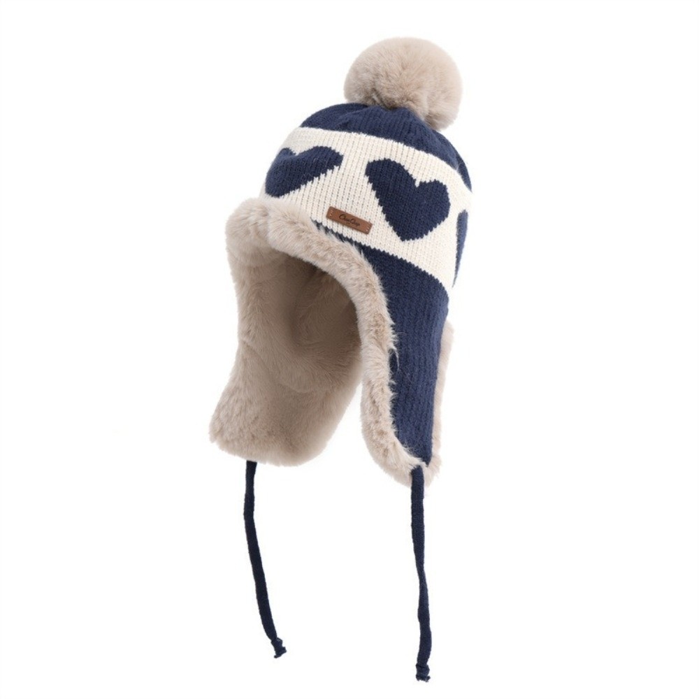 Polyester Heart Pattern Ear Fl - огляд і ціна Trapper Hat Ear Flap