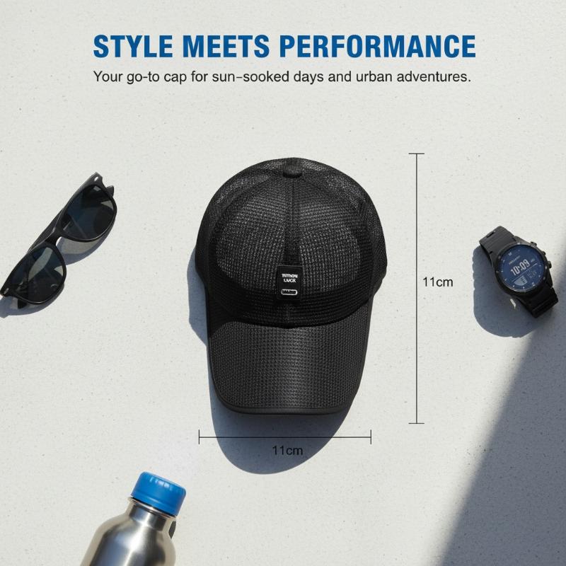 New Men's Mesh Baseball Cap Br - огляд і ціна Trucker Cap Mesh