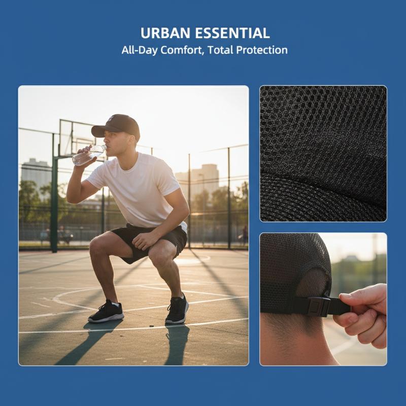 New Men's Mesh Baseball Cap Br - огляд і ціна Trucker Cap Mesh